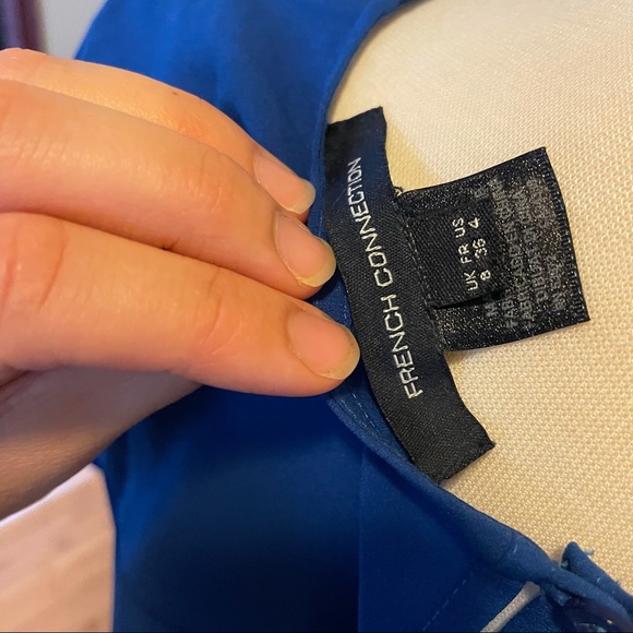 French Connection Asymmetrical Blouse - Picture 7 of 7